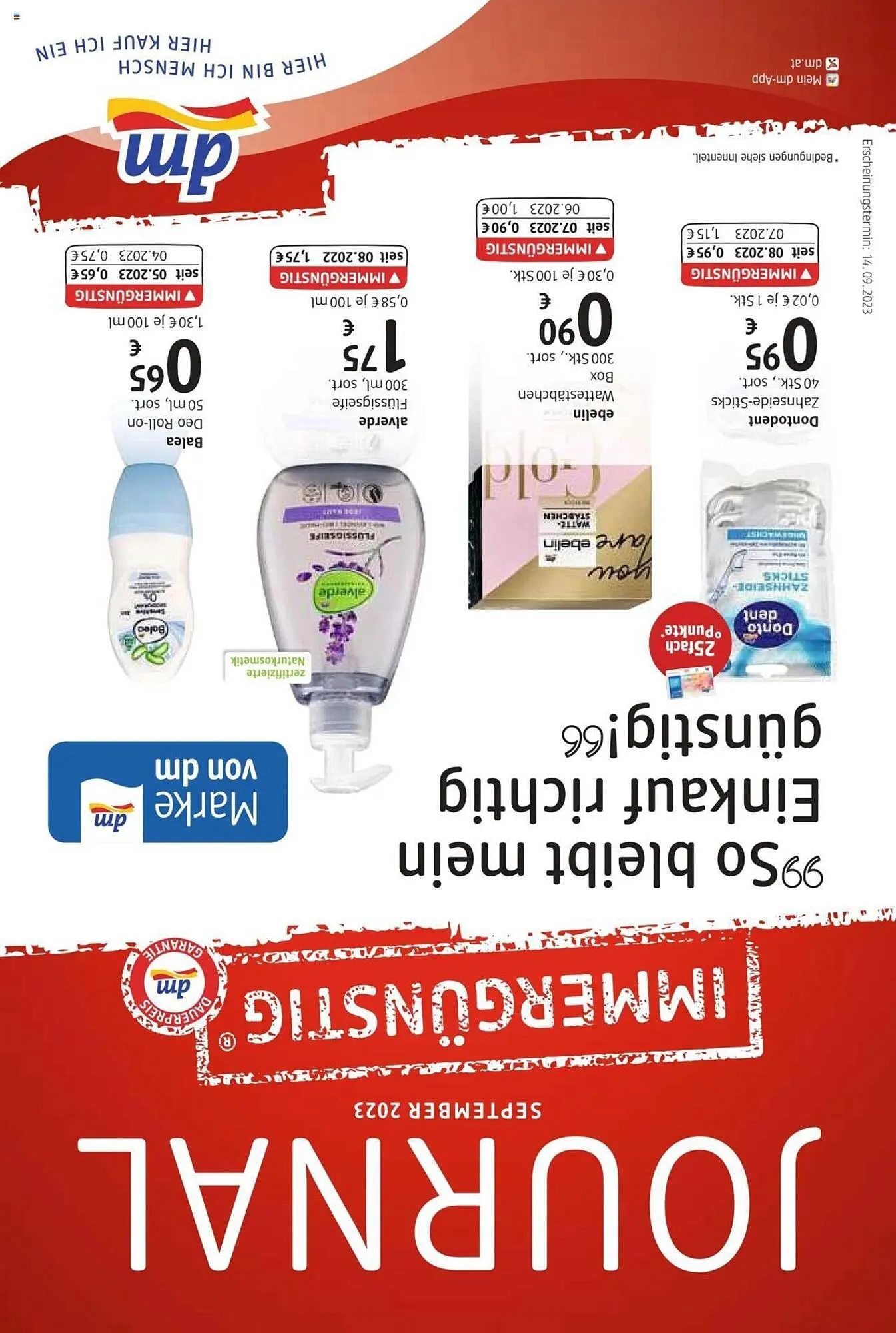 dm Flugblatt von 14. September bis 13. Oktober 2023 - Flugblätt seite 24