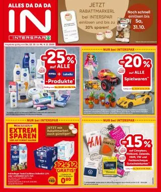 INTERSPAR Flugblatt - 1