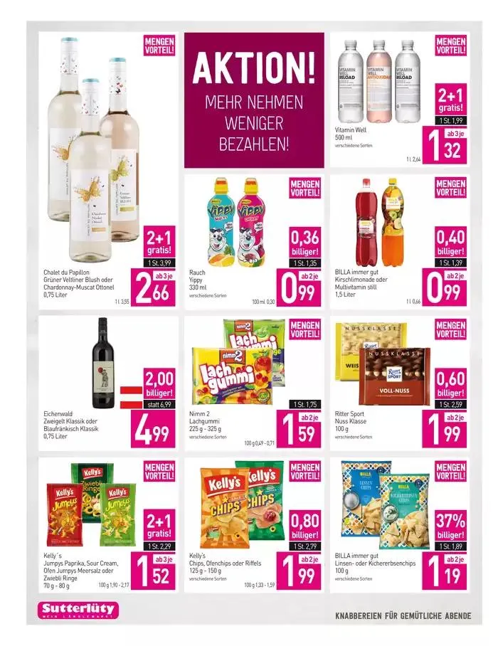 Sutterlüty flugblatt von 16. Jänner bis 22. Jänner 2025 - Flugblätt seite 16