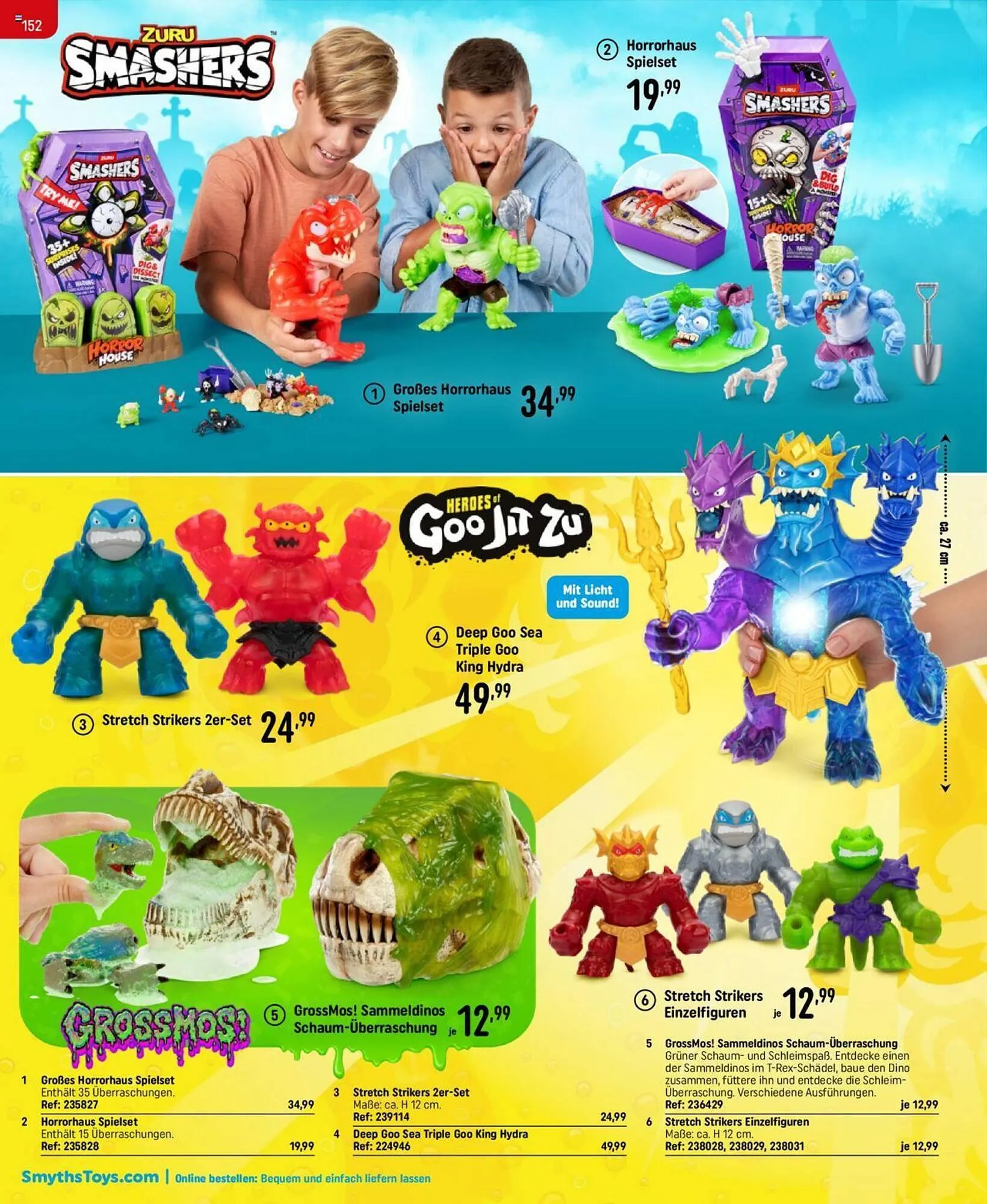 Smyths Toys Flugblatt von 25. September bis 13. Dezember 2024 - Flugblätt seite 152
