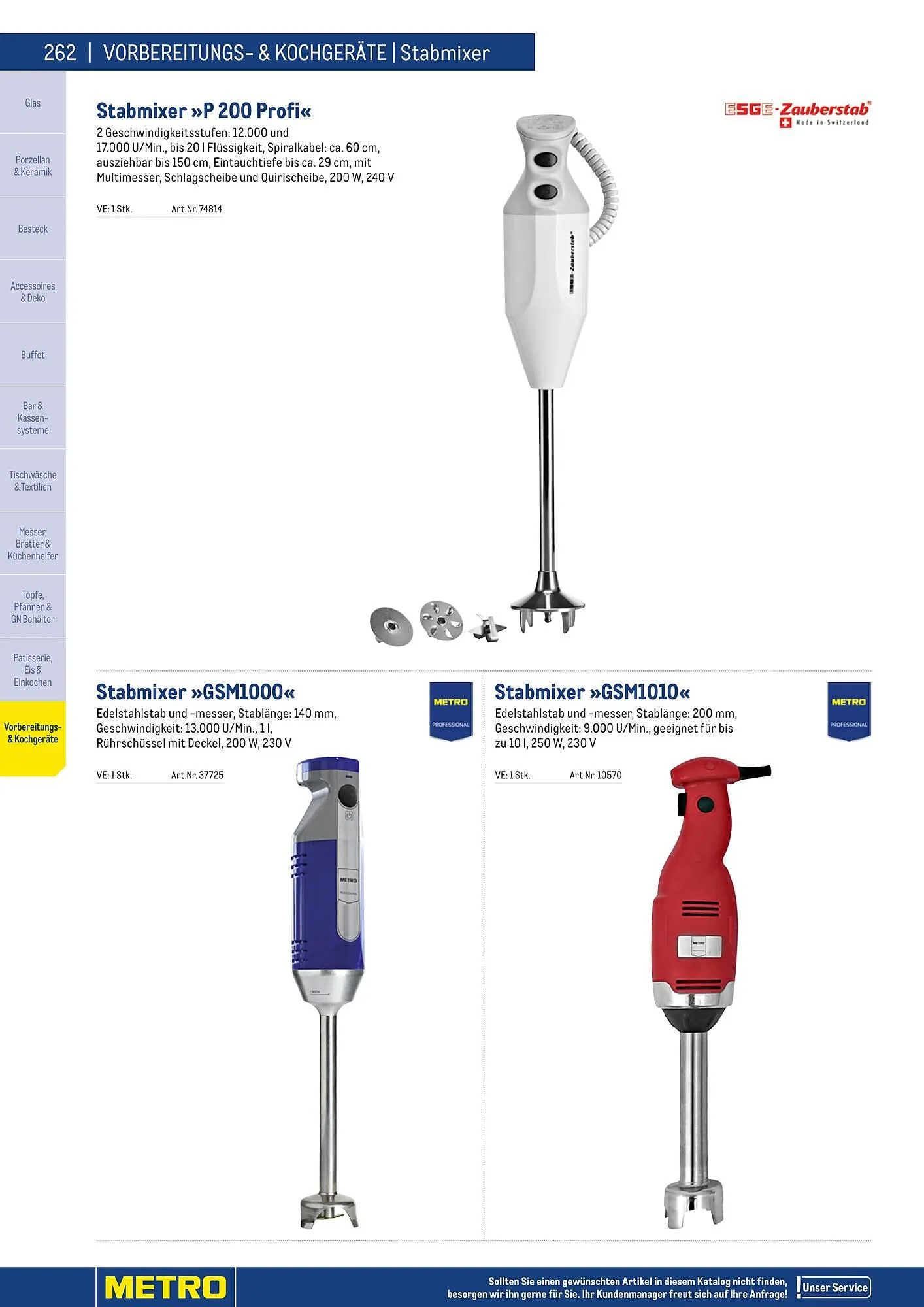 Metro Flugblatt von 25. März bis 31. Dezember 2026 - Flugblätt seite  262