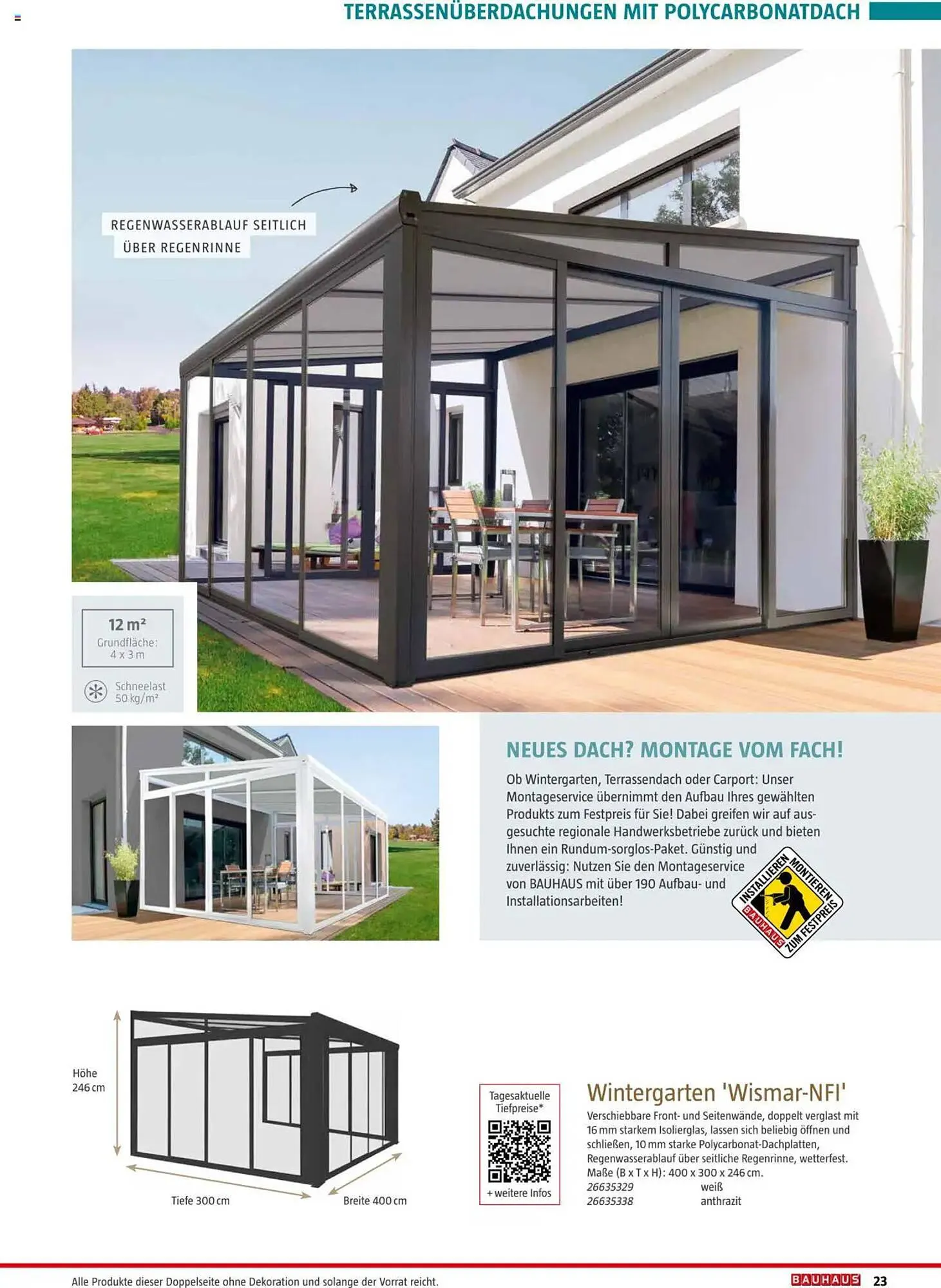 Bauhaus Flugblatt von 4. März bis 31. Dezember 2025 - Flugblätt seite  23