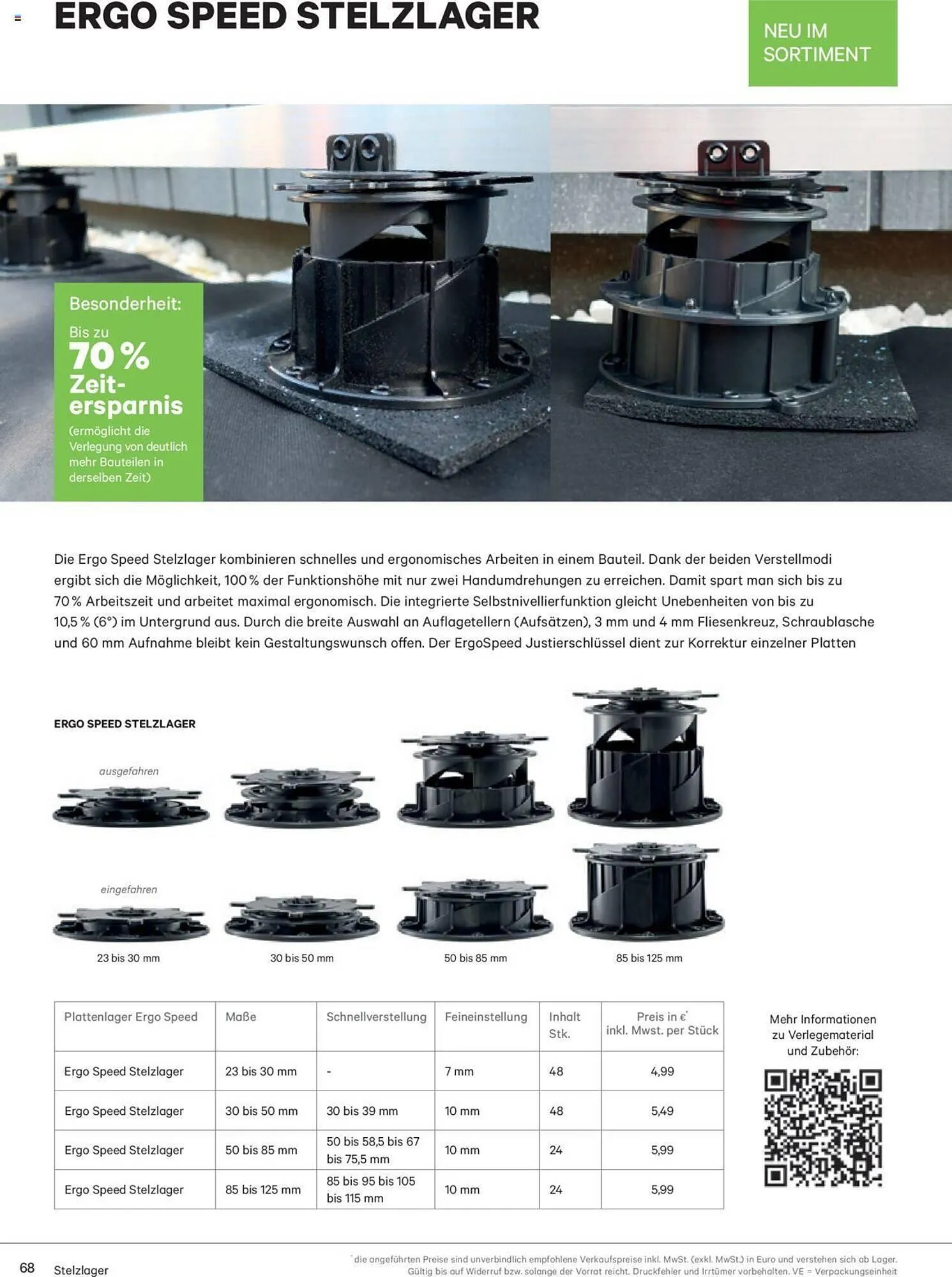 Lagerhaus Flugblatt von 2. März bis 31. Dezember 2023 - Flugblätt seite 68