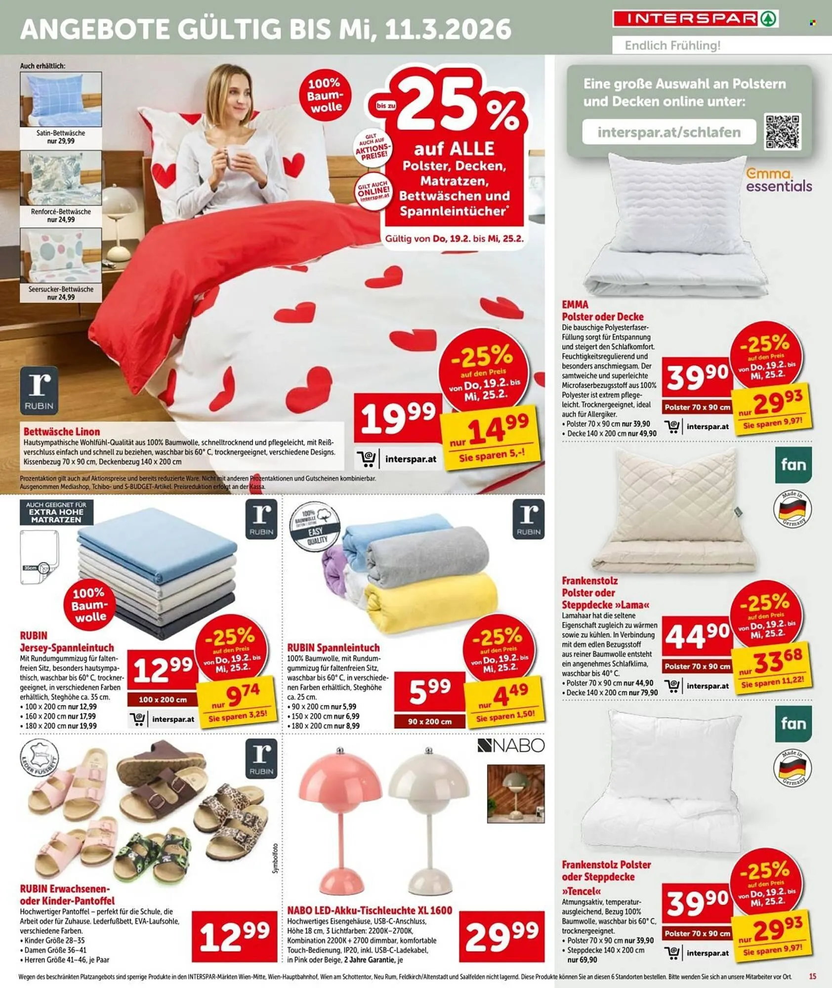 Interspar Flugblatt von 19. Februar bis 25. Februar 2026 - Flugblätt seite 15