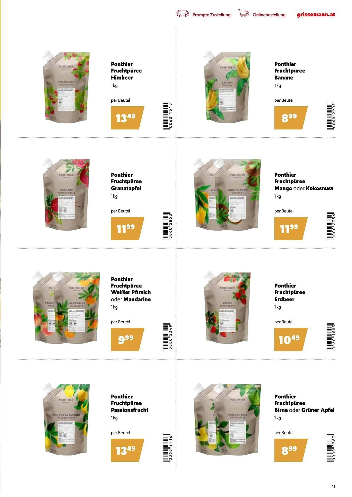 Eurogast Grissemann Flugblatt von 1. Dezember bis 31. Dezember 2025 - Flugblätt seite 13