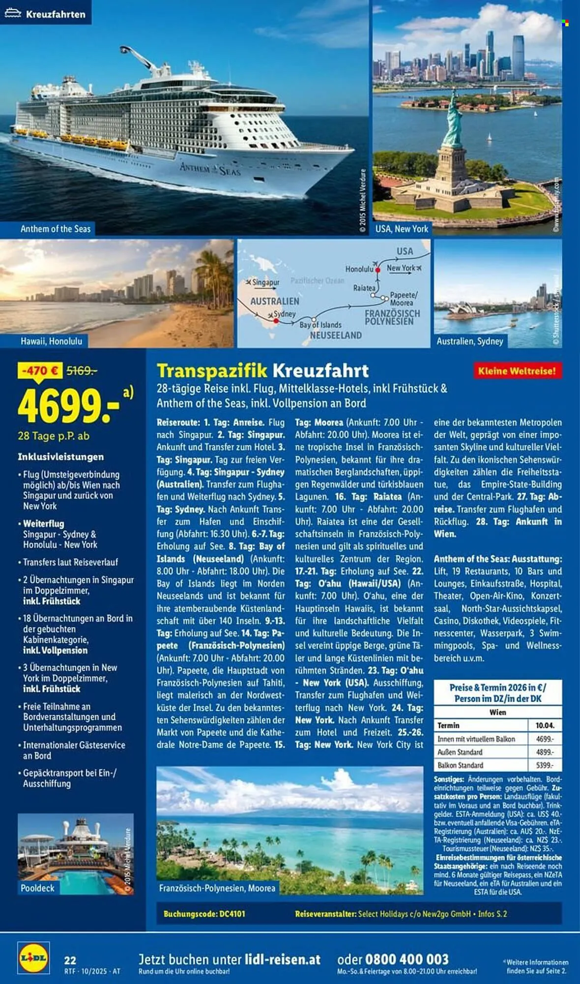 Lidl Flugblatt von 13. Oktober bis 15. November 2025 - Flugblätt seite 22