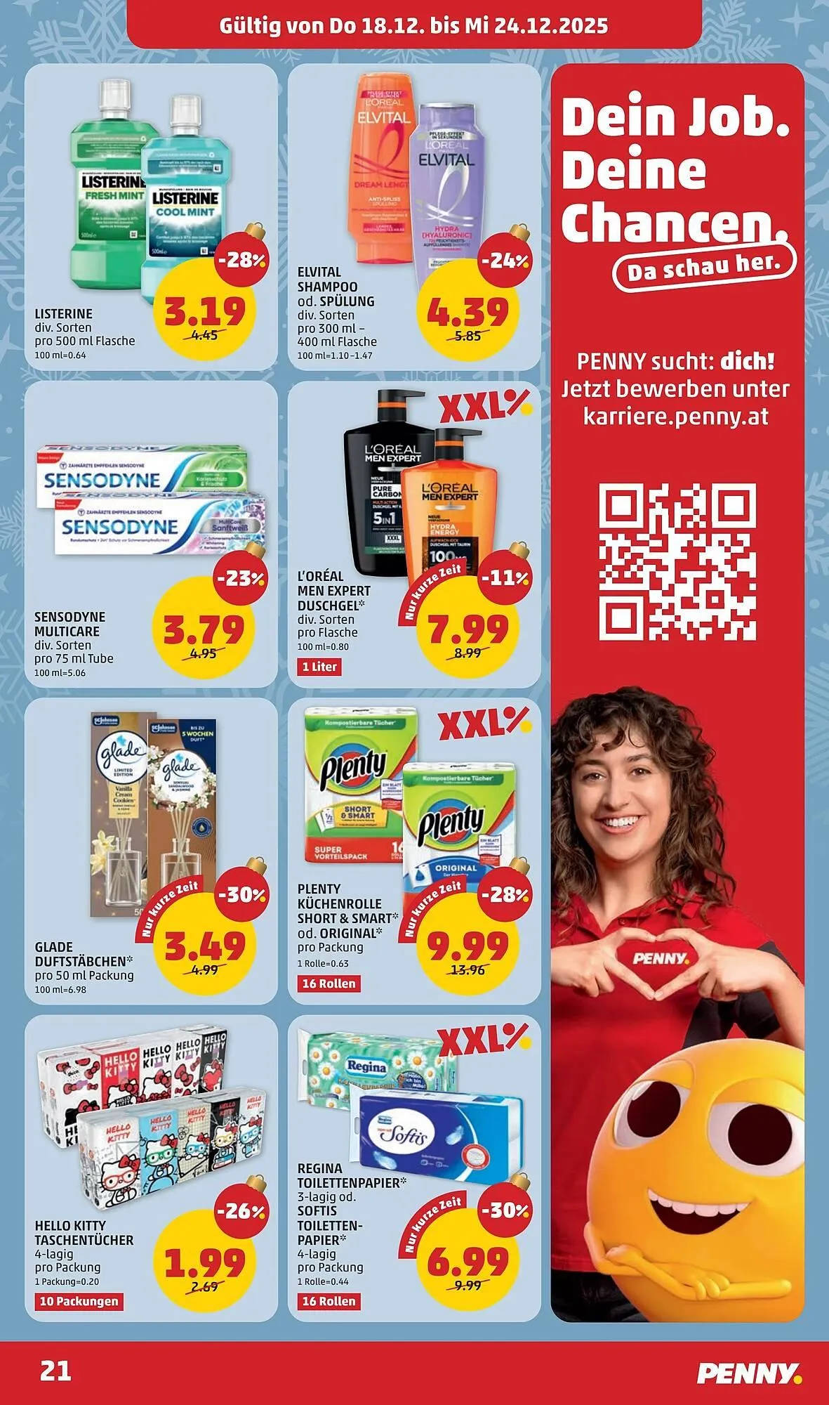 PENNY Flugblatt von 18. Dezember bis 24. Dezember 2025 - Flugblätt seite  21