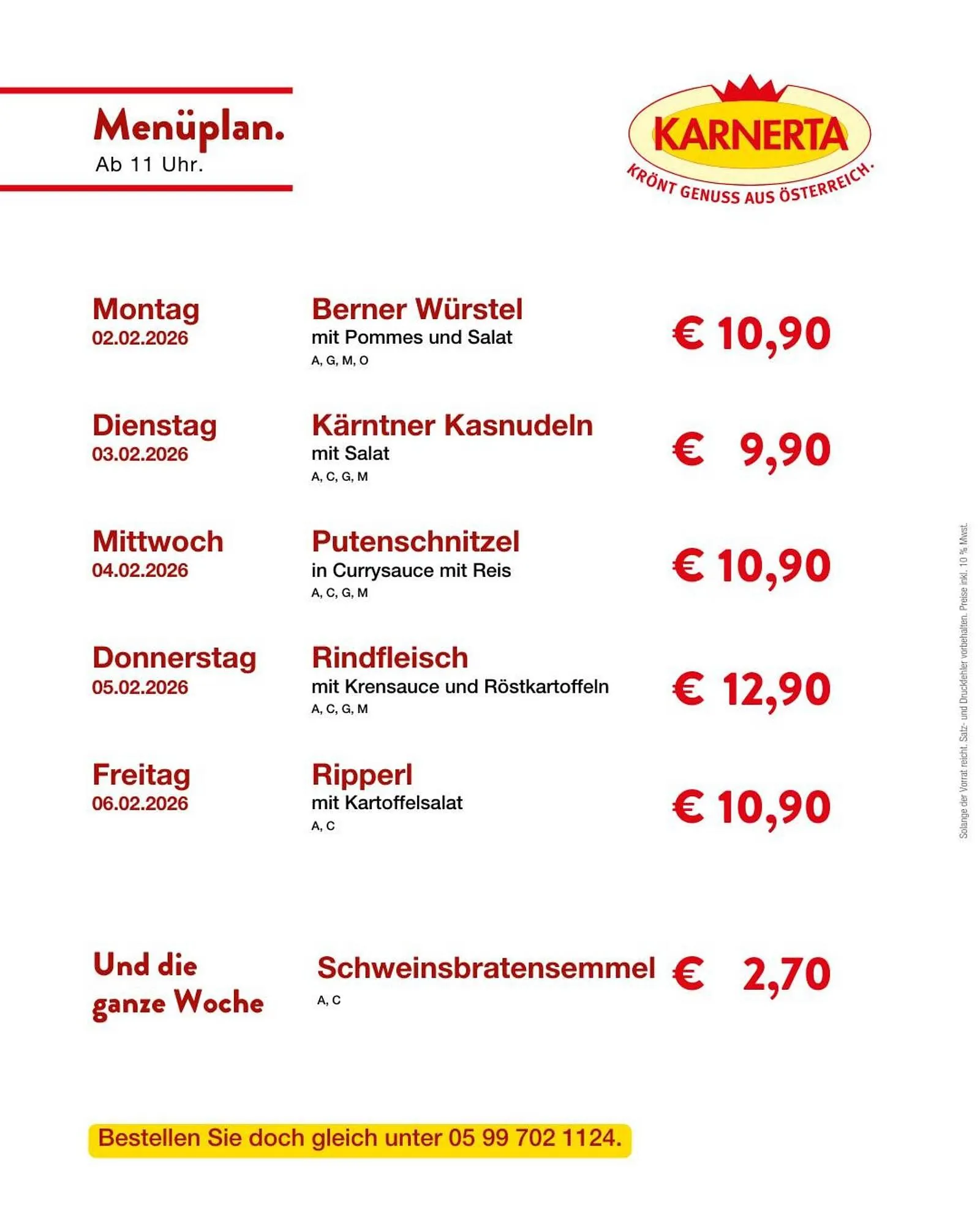 Karnerta Flugblatt - 1