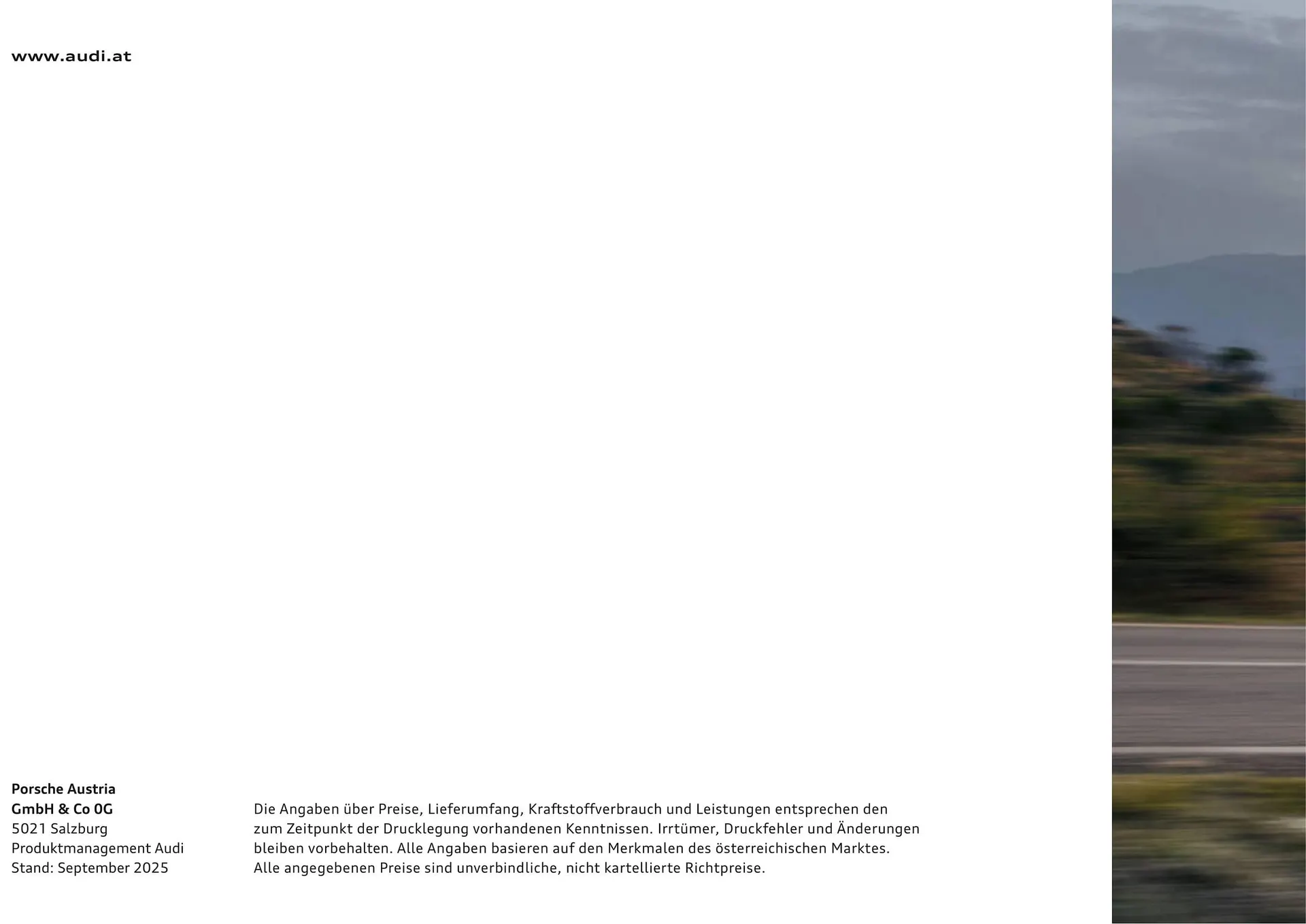 Audi Flugblatt von 20. November bis 22. Juli 2026 - Flugblätt seite 116