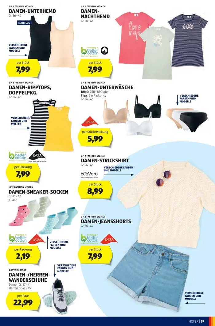 Blättern Sie online im HOFER Flugblatt von 22. Mai bis 5. Juni 2024 - Flugblätt seite 33