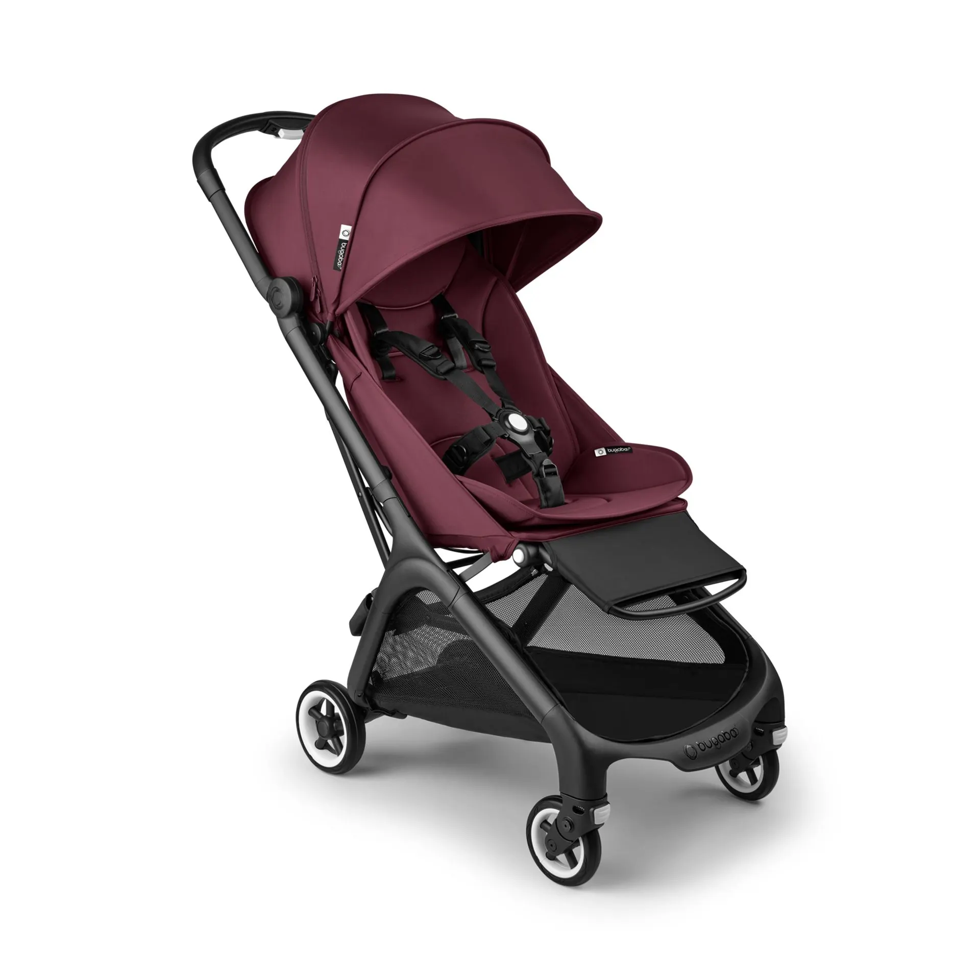 Butterfly Reise-Kinderwagen Dark Cherry