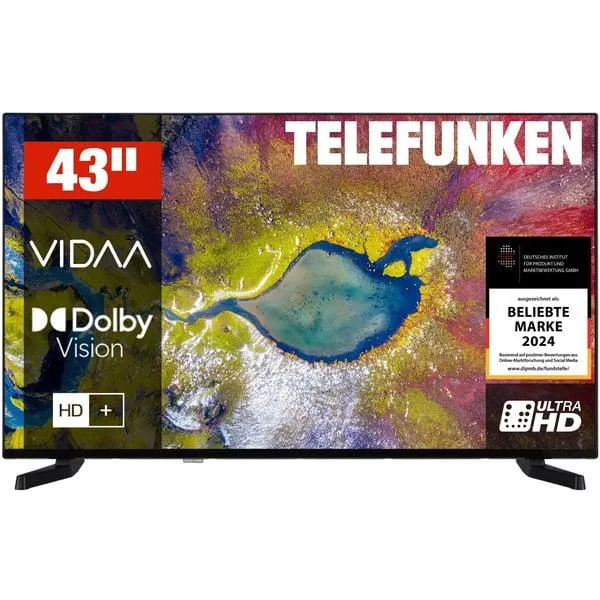 D43U790B2CW, LED-Fernseher
