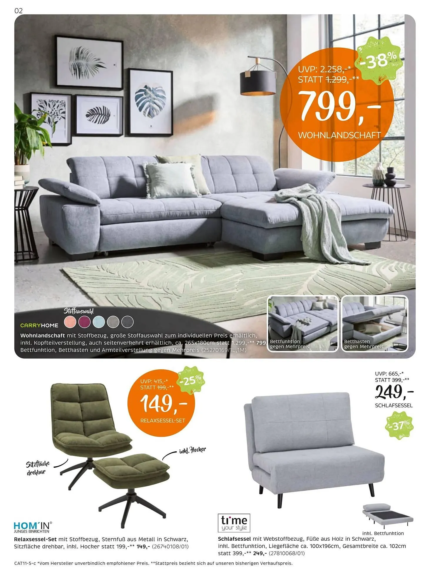 XXXLutz Prospekt von 11. November bis 25. November 2025 - Flugblätt seite 2