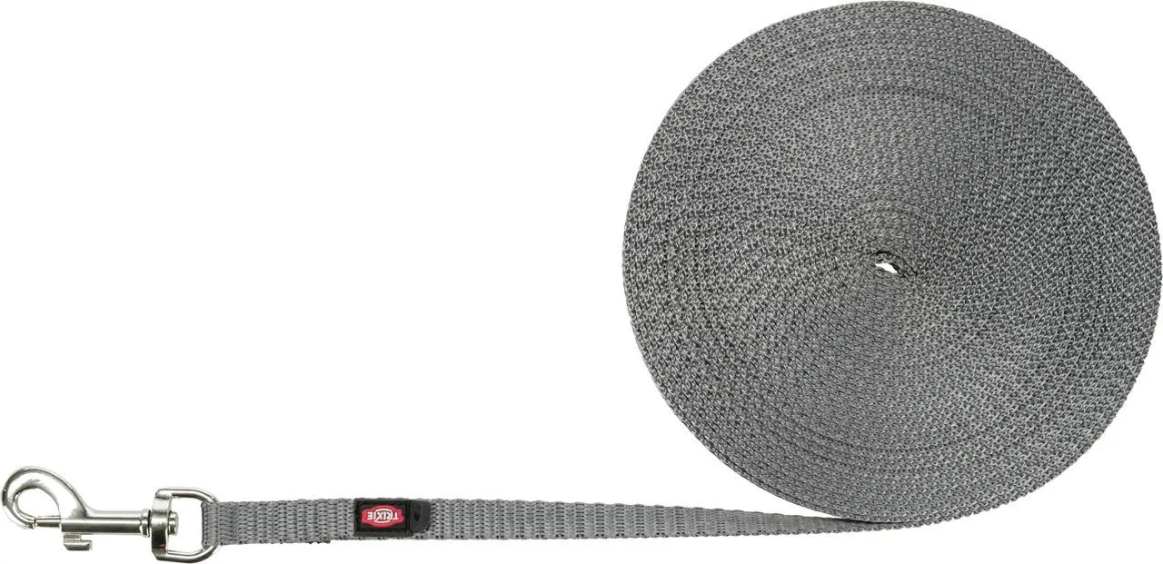 TRIXIE Schleppleine extra leicht XS–S 10 m/10 mm graphit