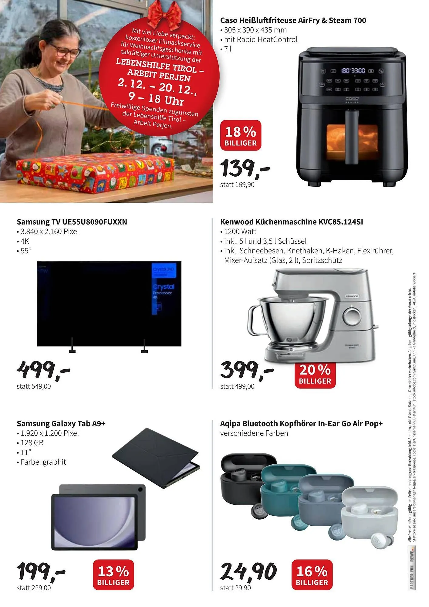 Der Grissemann Flugblatt von 1. Dezember bis 7. Dezember 2025 - Flugblätt seite  8