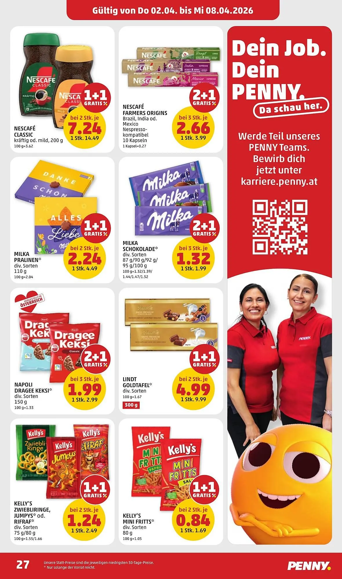 PENNY Flugblatt von 2. April bis 8. April 2026 - Flugblätt seite  27