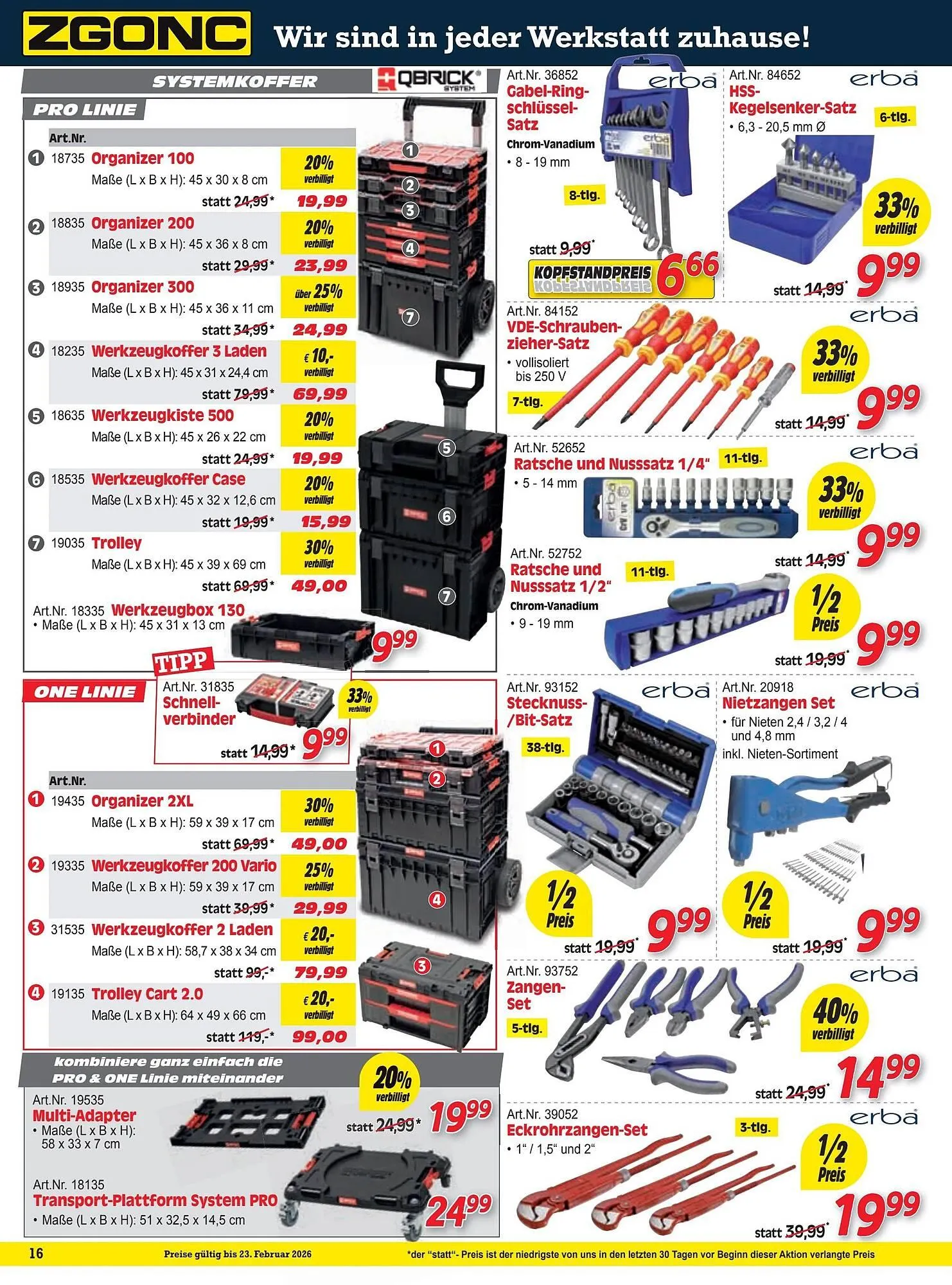 Zgonc Flugblatt von 1. Februar bis 23. Februar 2026 - Flugblätt seite  16