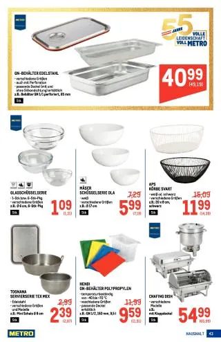 METRO Flugblatt Food - Profi von 9. Juli bis 22. Juli 2026 - Flugblätt seite  43