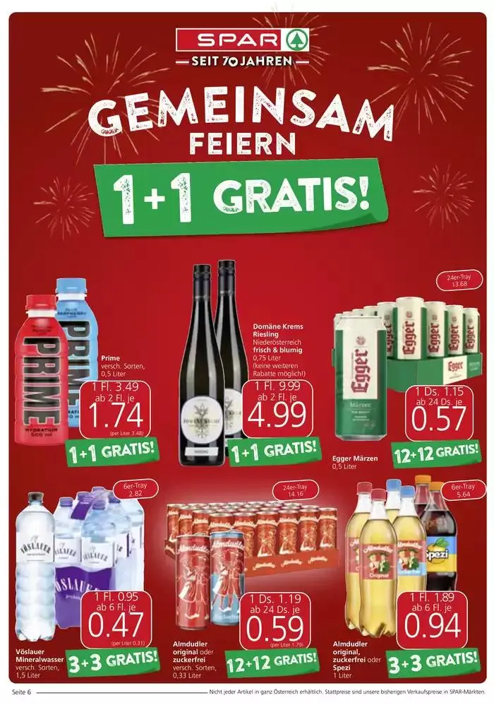 Rabatte und Aktionen von 30. Oktober bis 13. November 2024 - Flugblätt seite 6