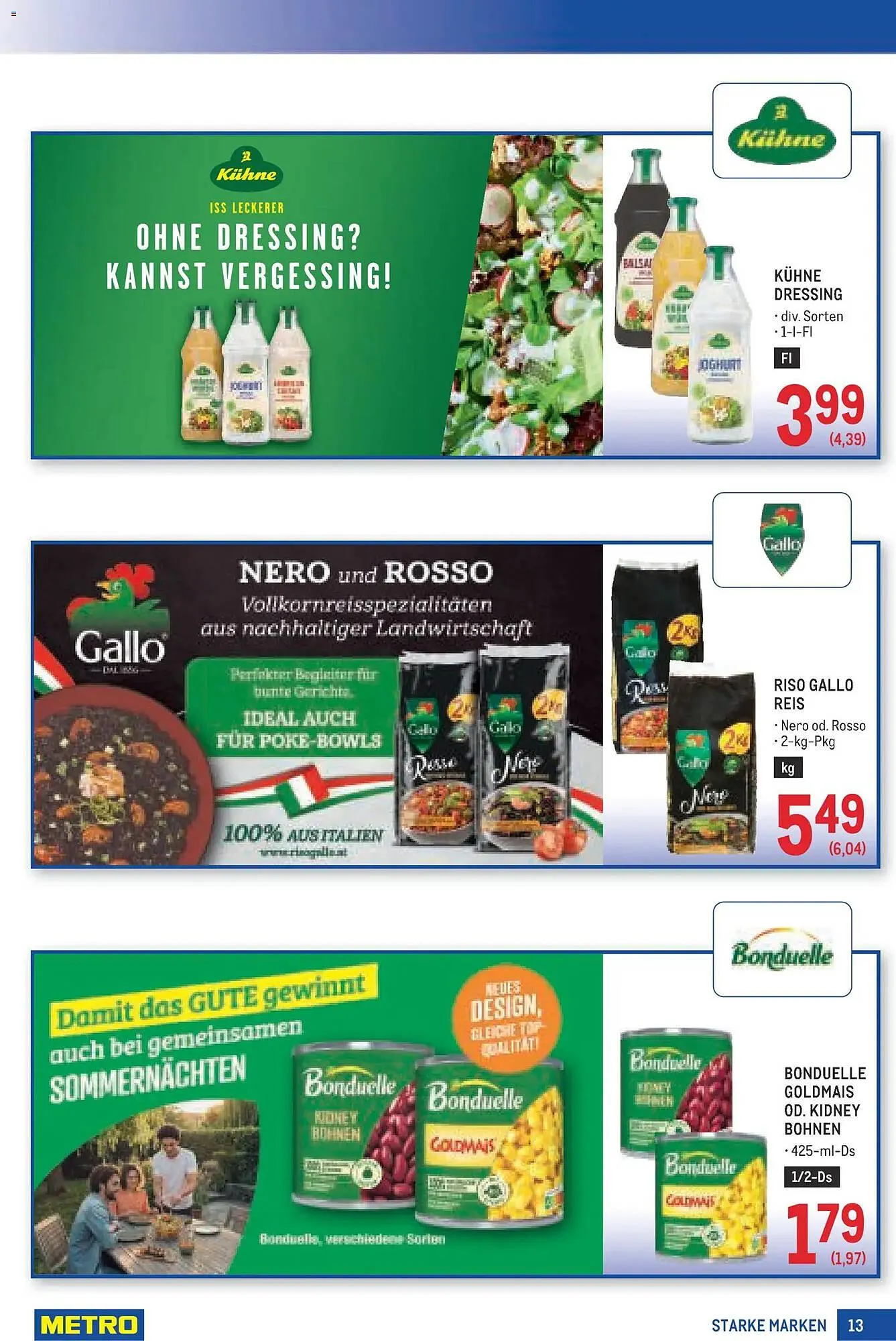 Metro Flugblatt von 9. Juli bis 22. Juli 2026 - Flugblätt seite 13