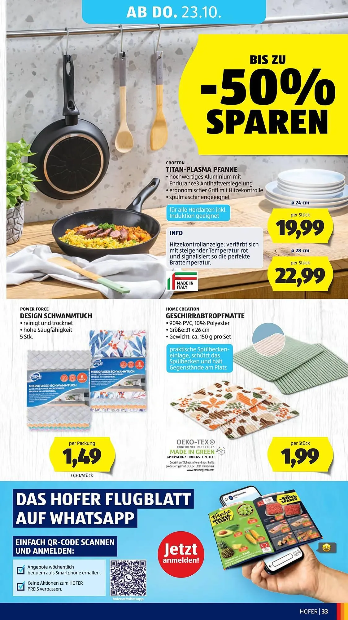 Hofer Flugblatt von 17. Oktober bis 23. Oktober 2025 - Flugblätt seite  37