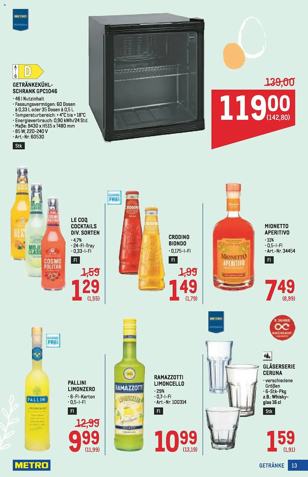 Metro Flugblatt von 19. März bis 4. April 2026 - Flugblätt seite  13