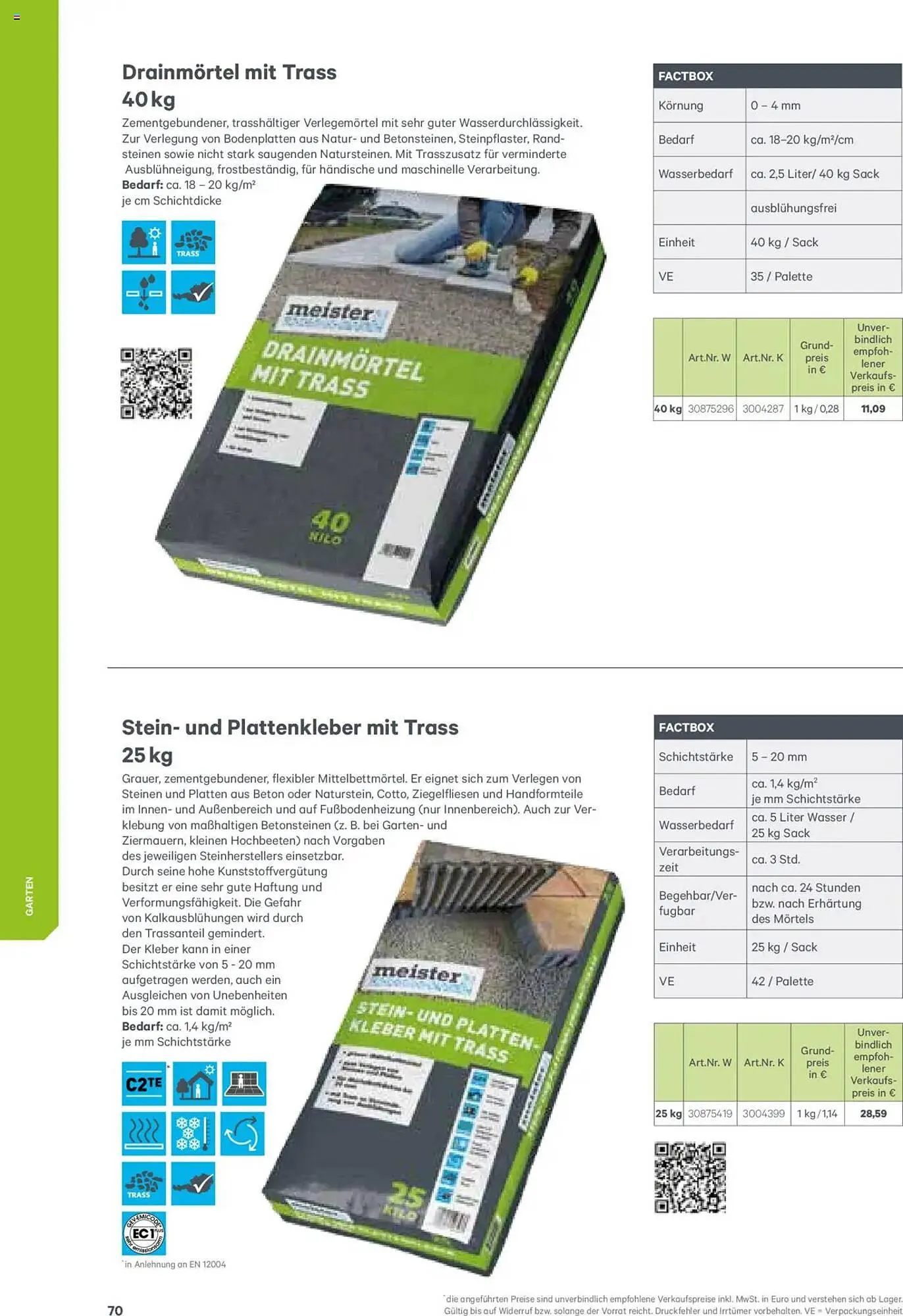Lagerhaus Flugblatt von 8. Jänner bis 31. Dezember 2025 - Flugblätt seite  70