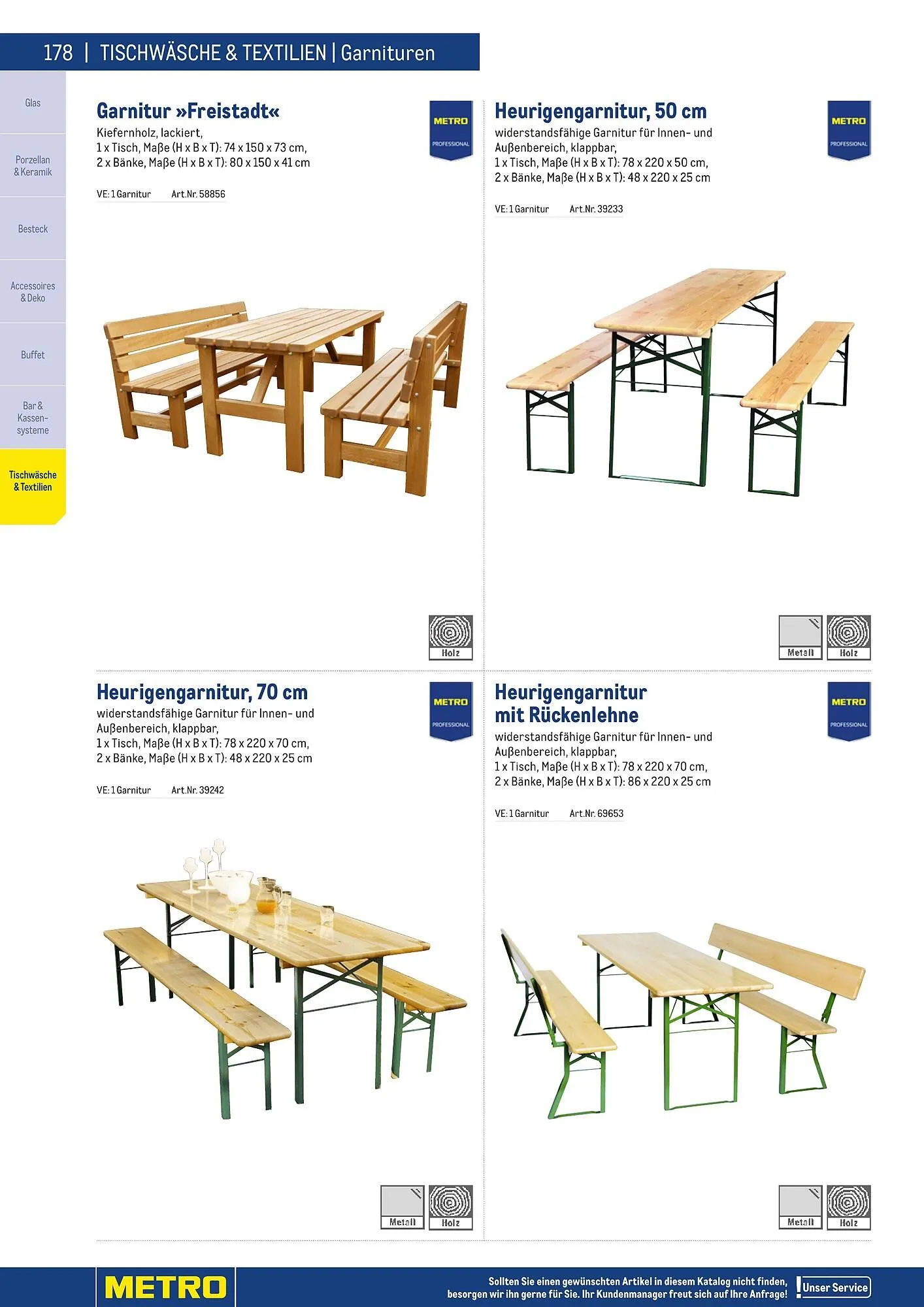 Metro Flugblatt von 25. März bis 31. Dezember 2026 - Flugblätt seite  178