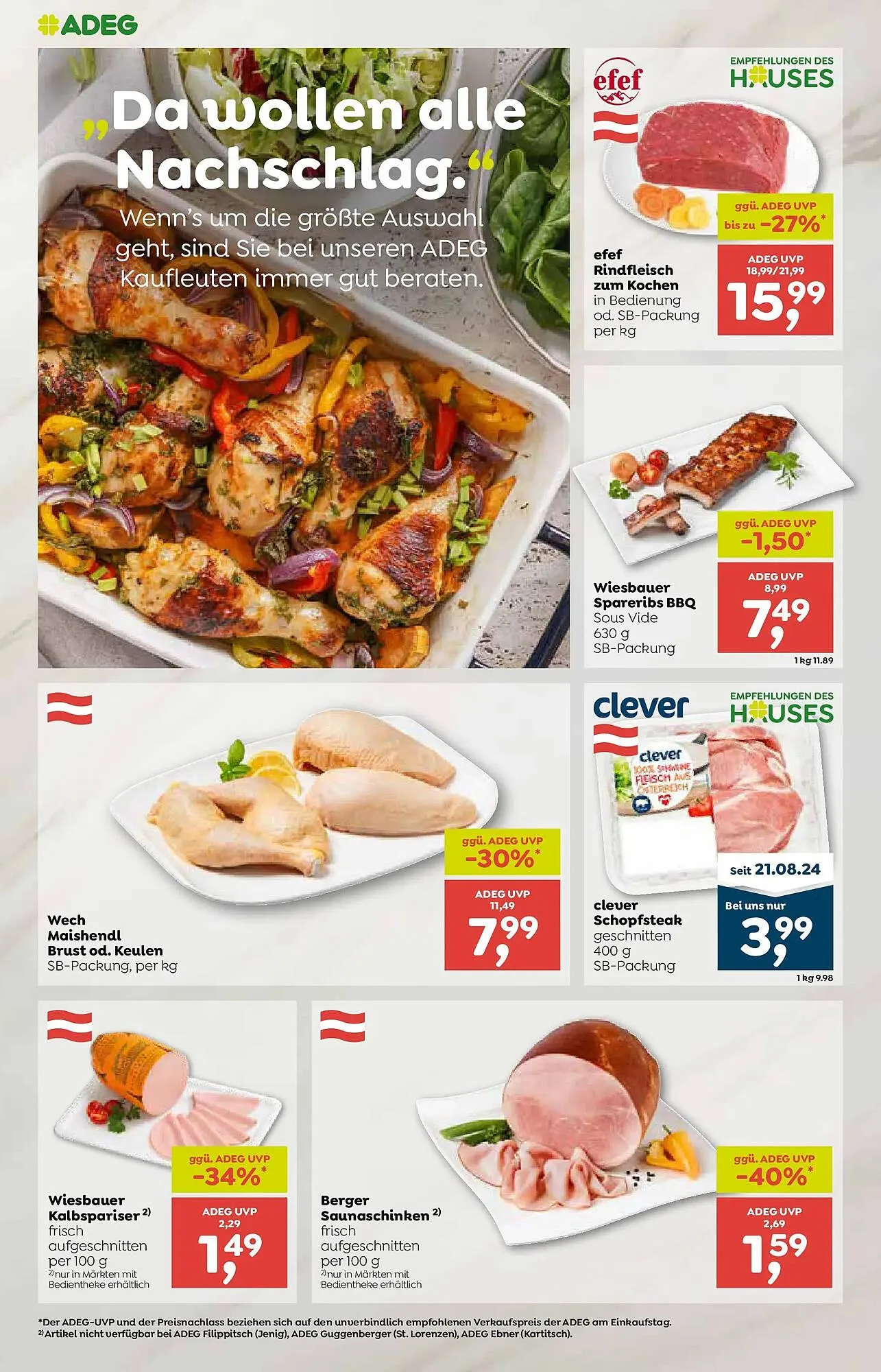 ADEG Flugblatt von 15. Jänner bis 21. Jänner 2026 - Flugblätt seite  4