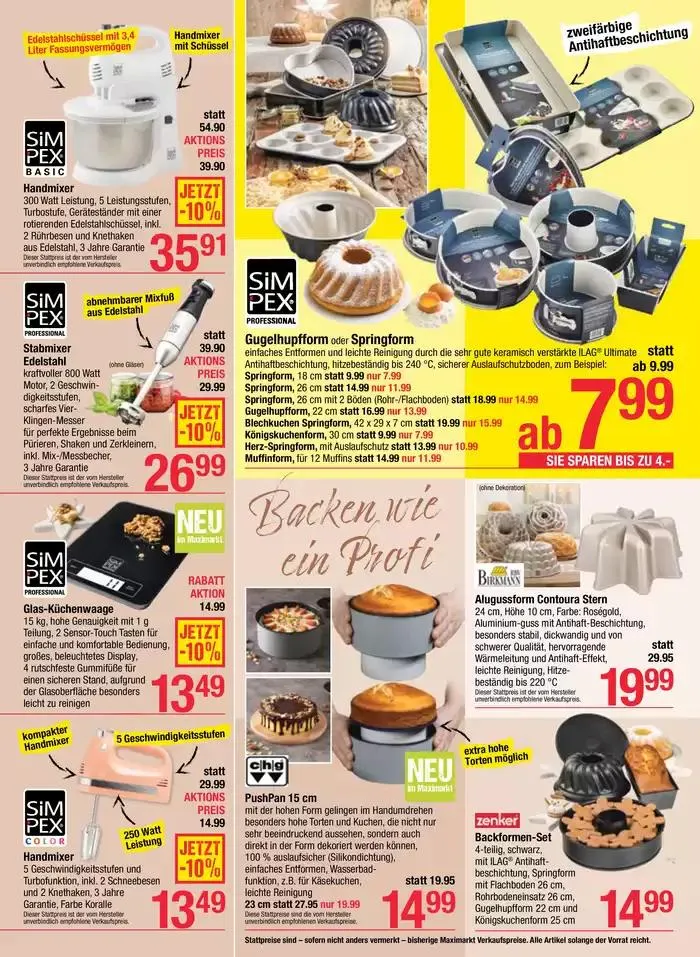 Tolles Angebot für Schnäppchenjäger von 25. Oktober bis 8. November 2024 - Flugblätt seite 6