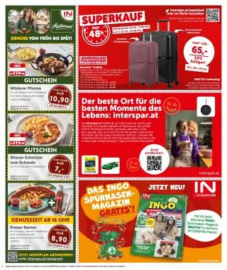 INTERSPAR Flugblatt von 22. Oktober bis 4. November 2026 - Flugblätt seite  2