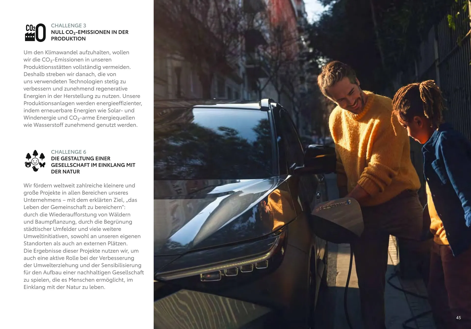 Toyota bZ4X Flugblatt von 11. Juli bis 9. Jänner 2025 - Flugblätt seite  45