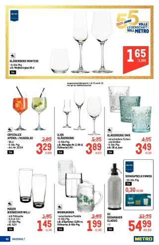 METRO Flugblatt Food - Metro Profi von 3. September bis 16. September 2026 - Flugblätt seite  46