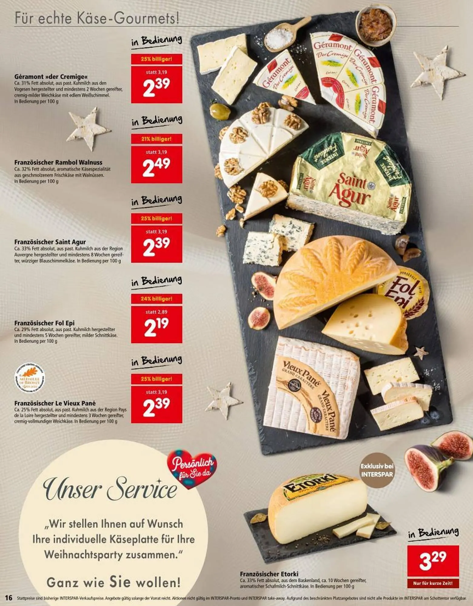 Interspar Flugblatt von 20. November bis 31. Dezember 2025 - Flugblätt seite  16