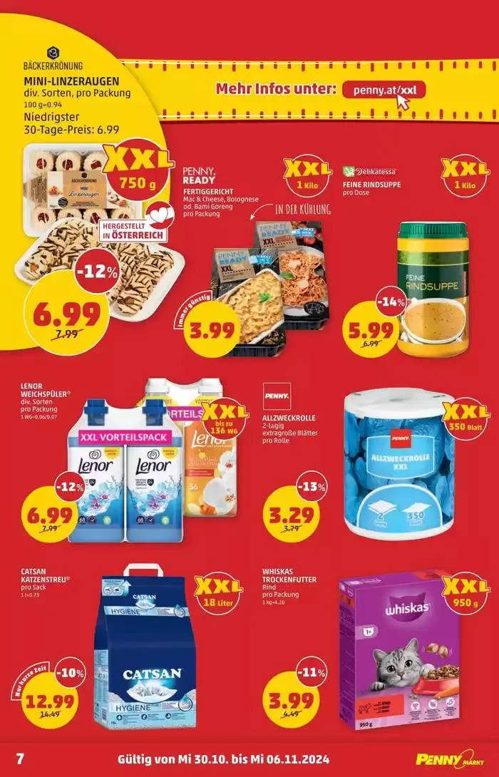 Tolle Rabatte auf ausgewählte Produkte von 25. Oktober bis 8. November 2024 - Flugblätt seite 30