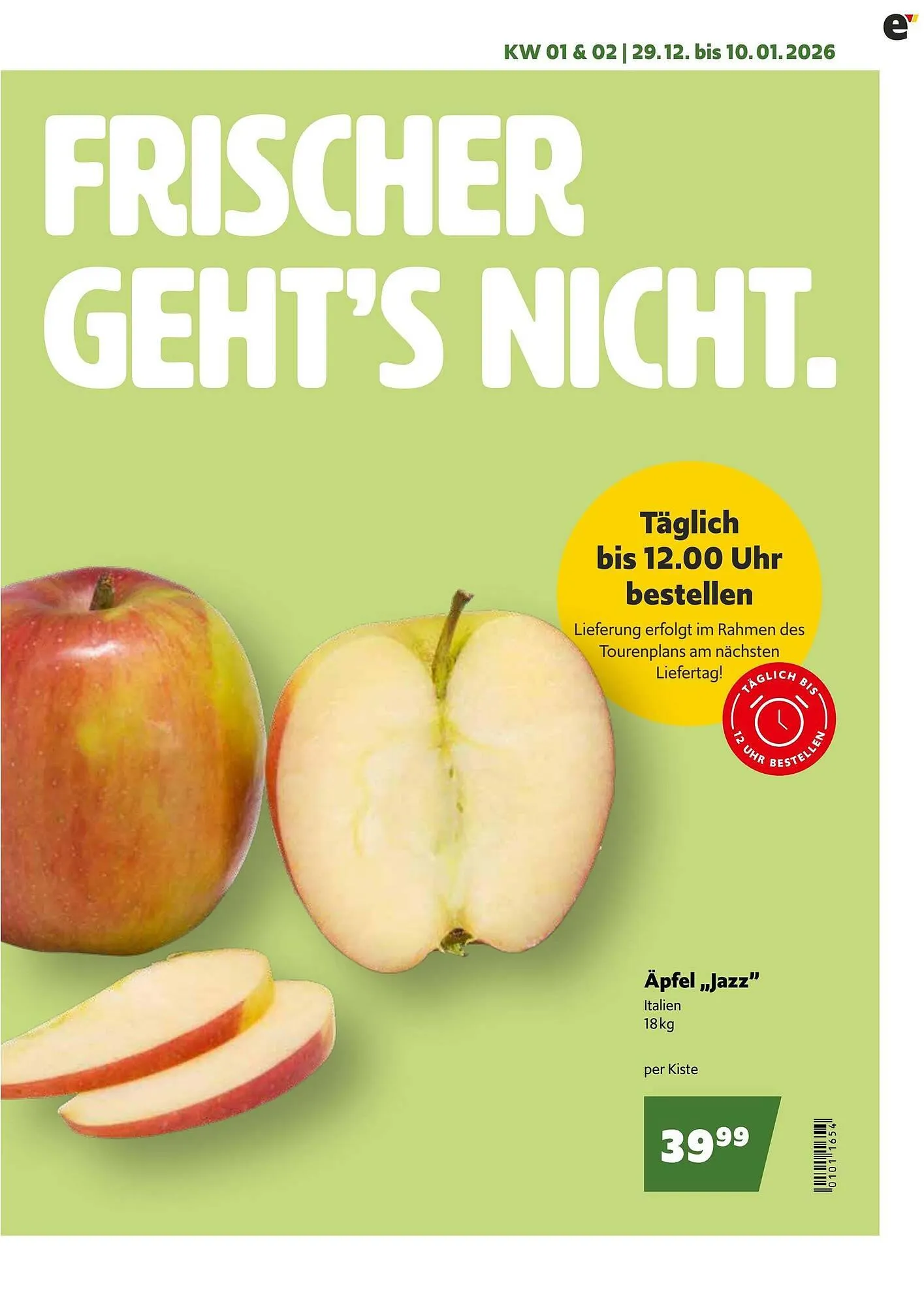 Eurogast Grissemann Flugblatt von 29. Dezember bis 10. Jänner 2026 - Flugblätt seite  3