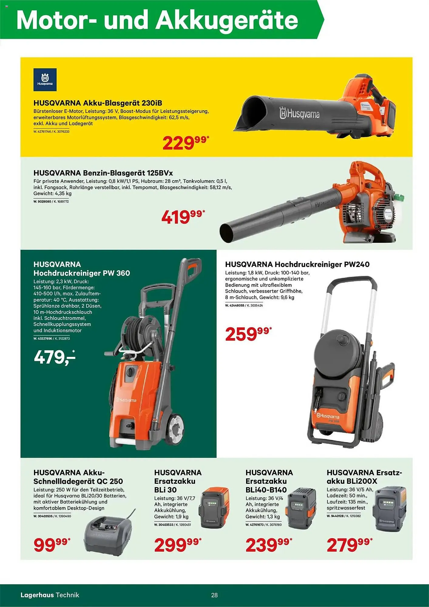 Lagerhaus Flugblatt von 5. November bis 31. Dezember 2025 - Flugblätt seite  28