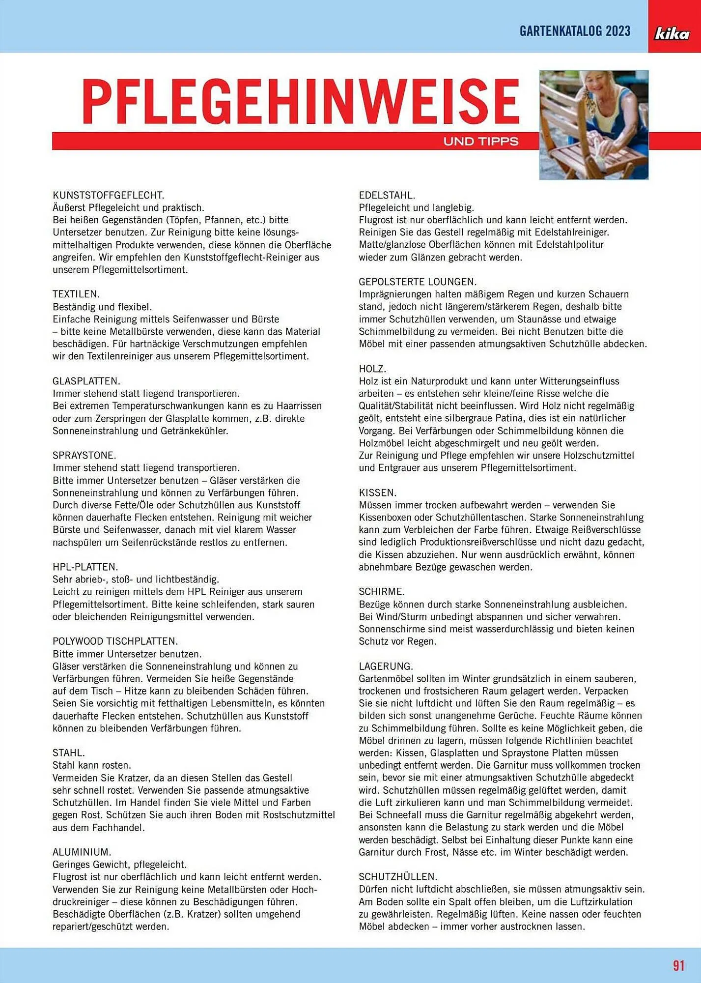 kika Flugblatt von 3. Februar bis 31. August 2023 - Flugblätt seite 91