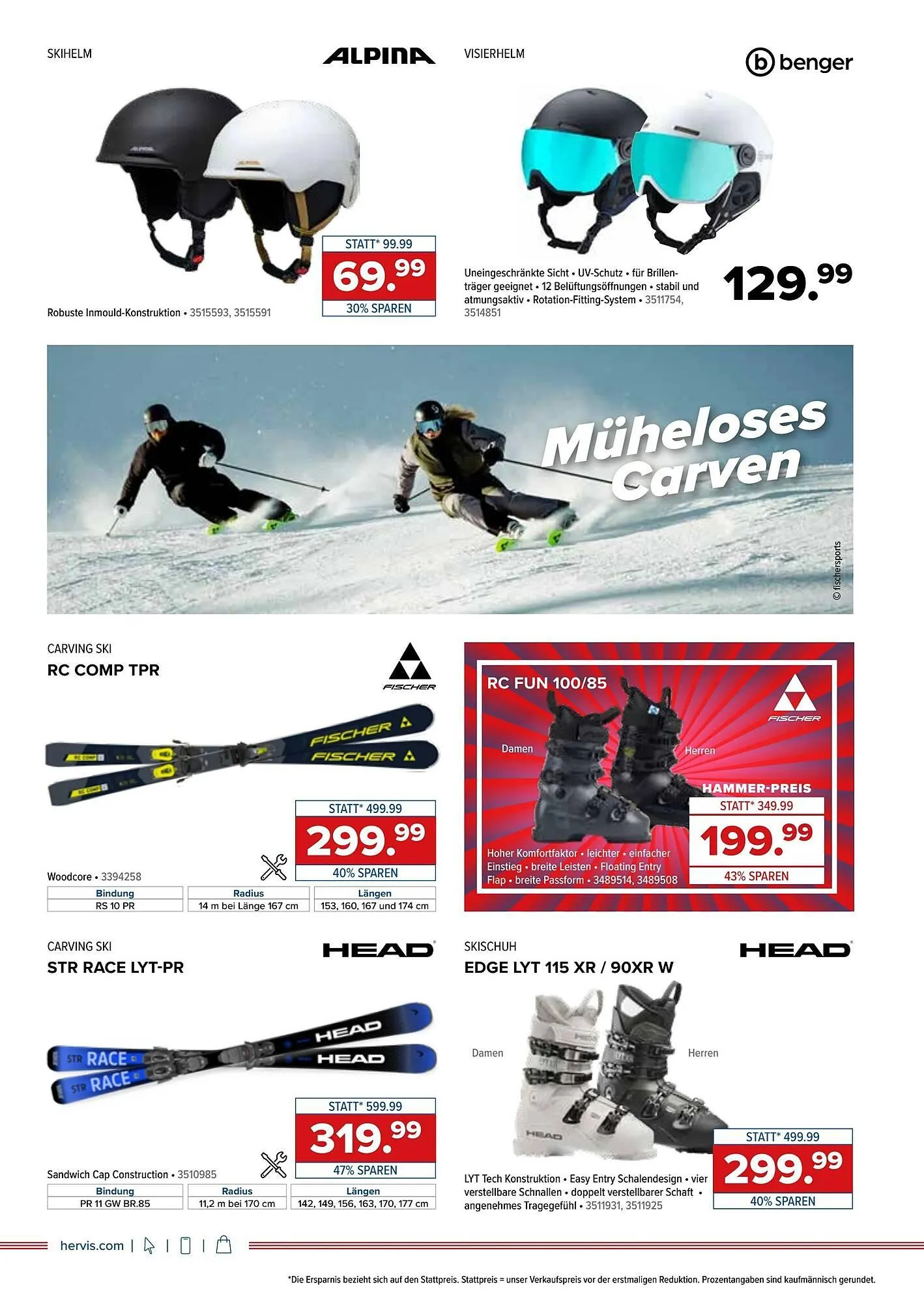 Hervis Flugblatt von 9. Dezember bis 17. Dezember 2025 - Flugblätt seite 2