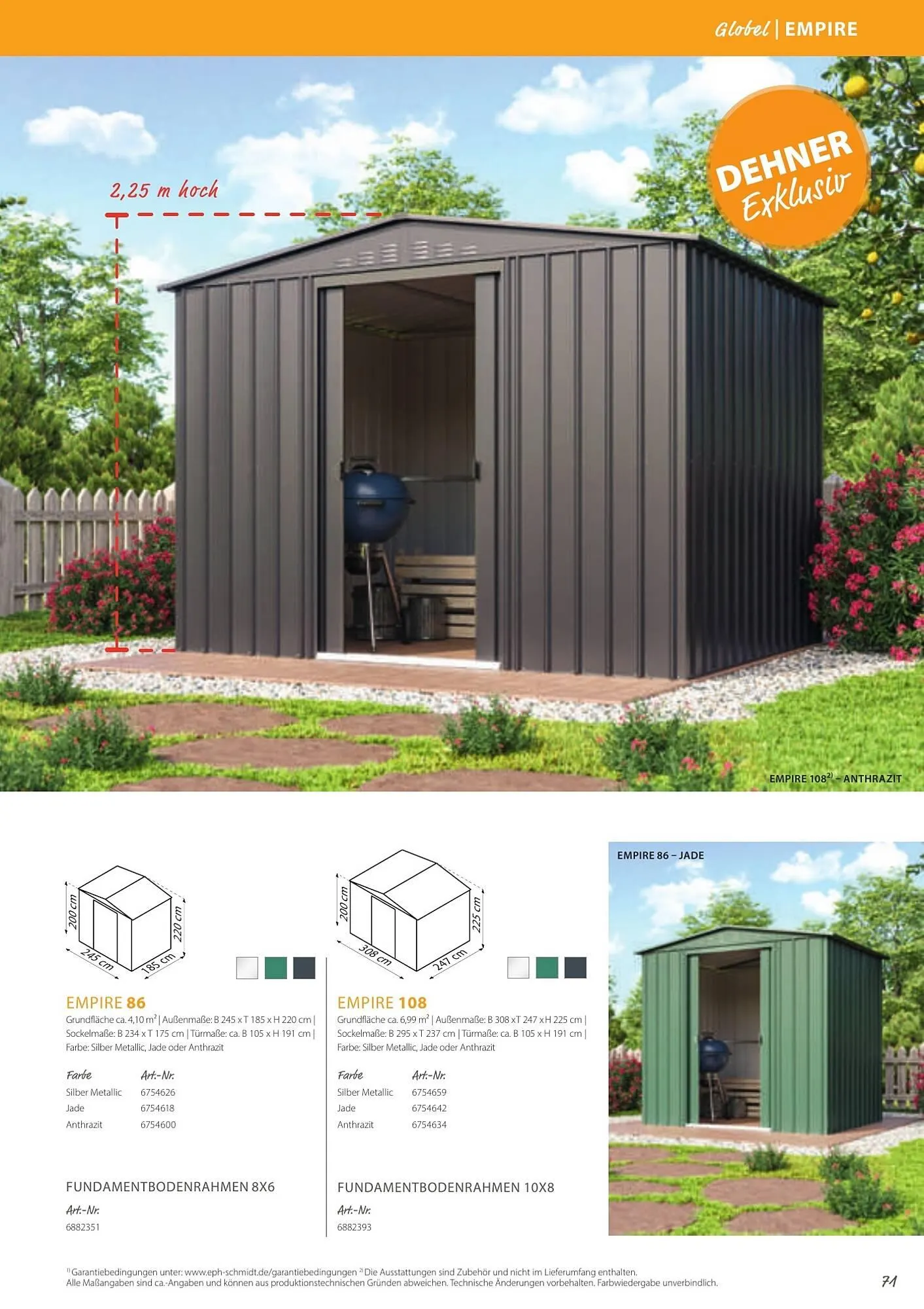 Dehner Flugblatt von 11. September bis 31. Dezember 2025 - Flugblätt seite  71