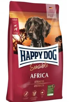 HAPPY DOG Sensible AFRICA mit Strauß 1 kg