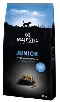 MAJESTIC Junior mit Geflügel, Reis 12 kg