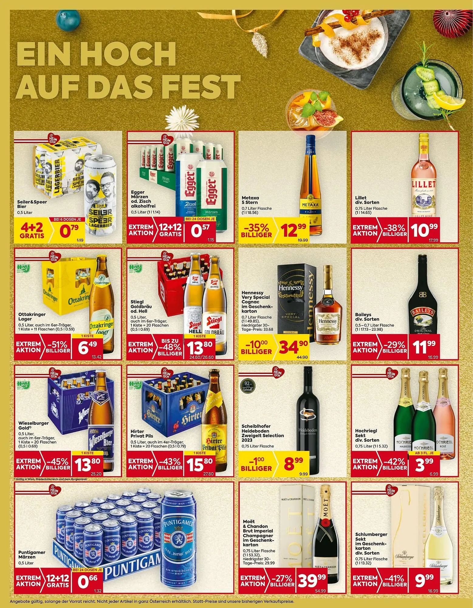 Billa Corso Flugblatt von 19. Dezember bis 24. Dezember 2024 - Flugblätt seite  10