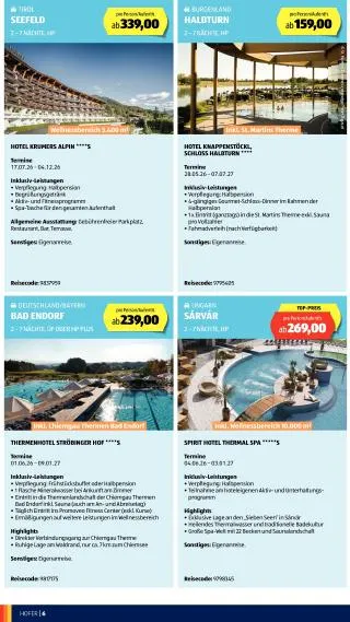 Hofer Flugblatt - Reisen von 27. Mai bis 30. Juni 2026 - Flugblätt seite 6