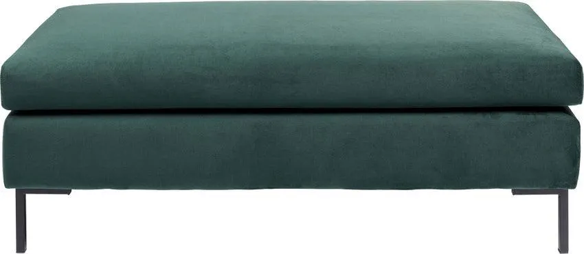 Hocker Gianni Velvet Dunkelgrün