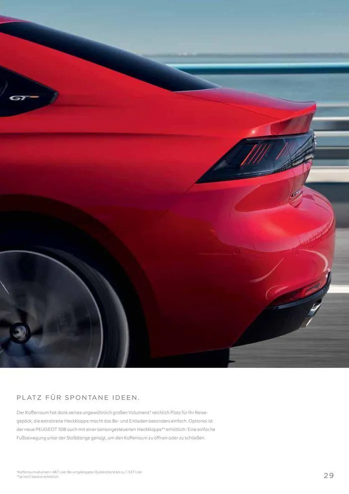 Der Neue Peugeot 508 von 12. Juni bis 12. Juni 2024 - Flugblätt seite  29