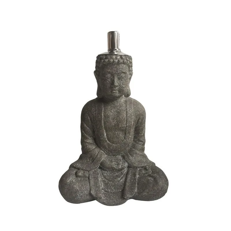 HTI-Line Öllampe Buddha 1 Grau