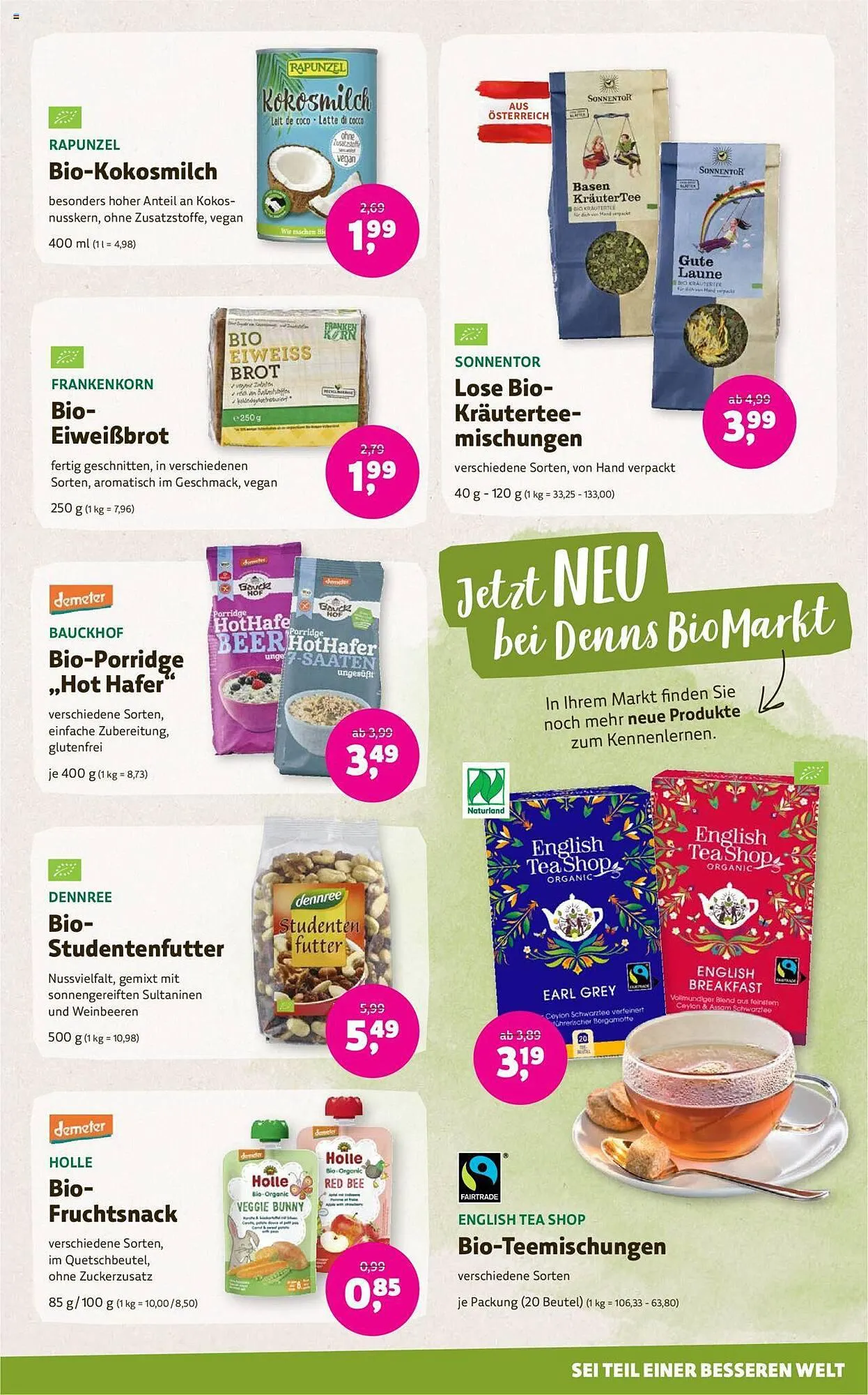 Denn's Biomarkt Flugblatt von 14. Februar bis 27. Februar 2024 - Flugblätt seite  9