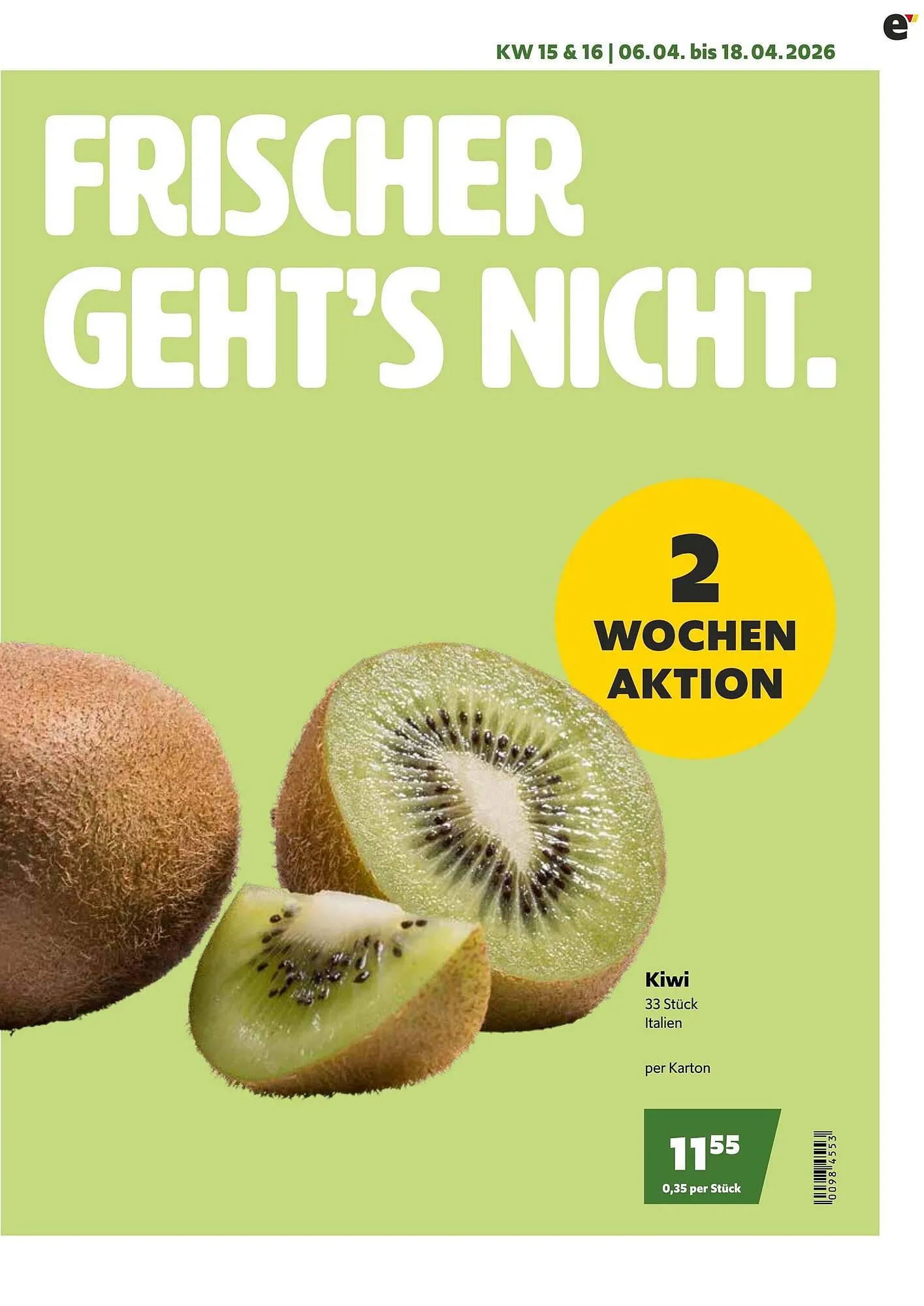 Eurogast Grissemann Flugblatt von 6. April bis 18. April 2026 - Flugblätt seite  5