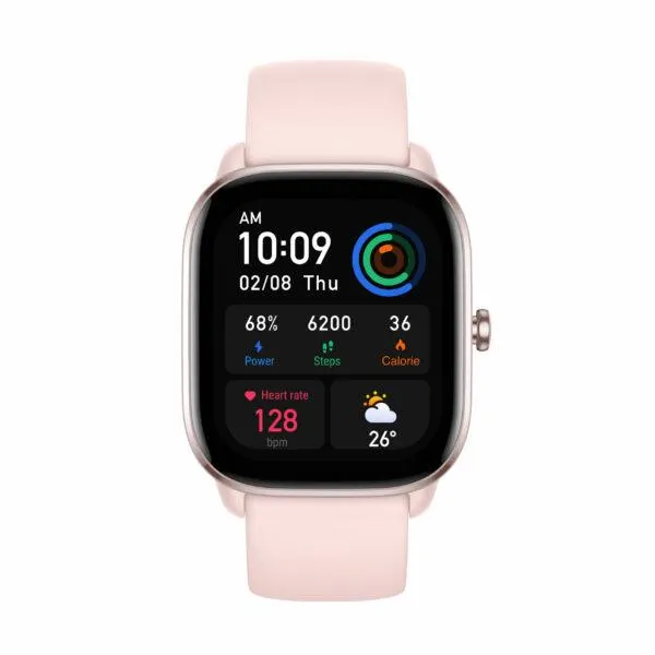 Amazfit Smartwatch GTS 4 mini – Wearable – Flamingo pink